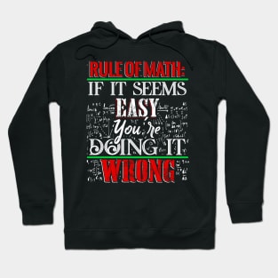 Rule of Math Hoodie